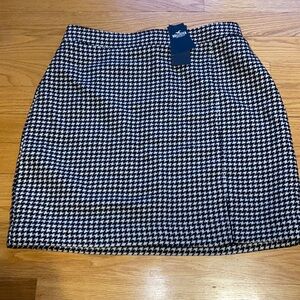 Black and white skirt